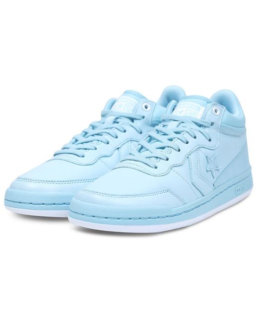 Converse Fastbreak Mid Non-slip Wear-resistant Mid Tops Casual Skateboarding Shoes Blue for men