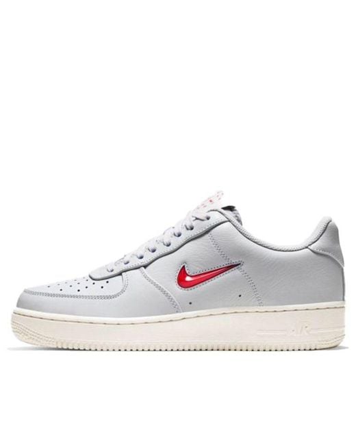 Nike Air Force 1 Jewel 'home & Away Grey' in White for Men | Lyst