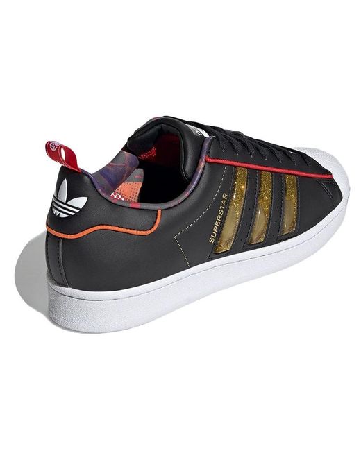 Adidas Black Superstar 'Chinese New Year for men