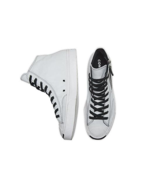 Converse Gray Jack Purcell Zip for men