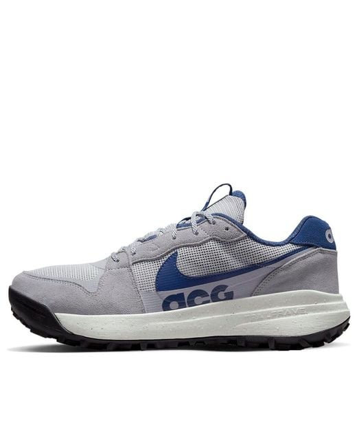Nike Blue Acg Lowcate 'Wolf' for men