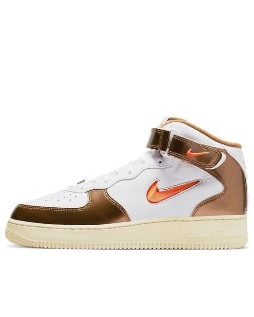Nike Metallic Air Force 1 Mid Qs 'Ale' for men