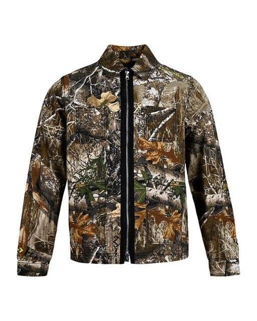 Converse Green Full-Page Print Jacket Camouflage for men