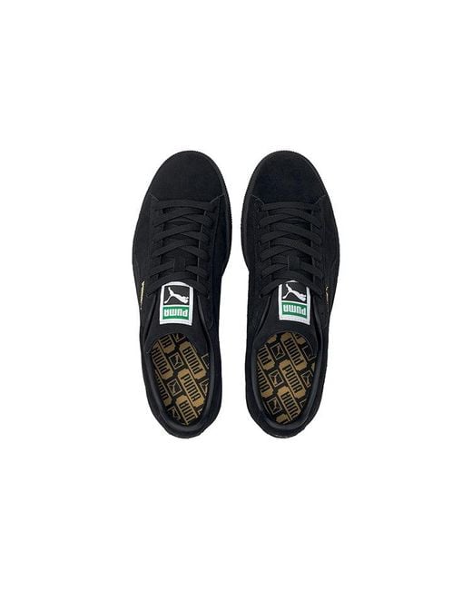 PUMA Black Suede Classic 21 for men