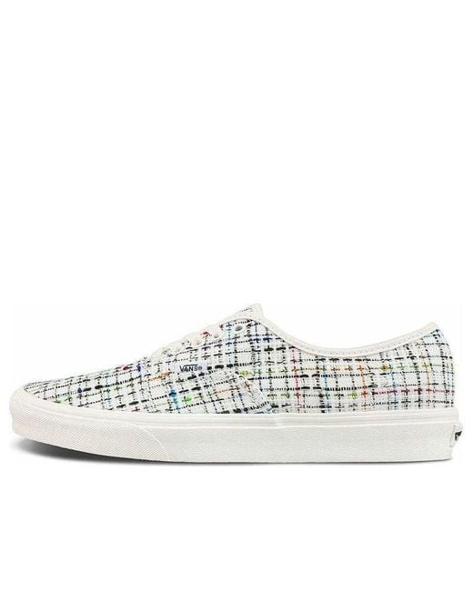 Vans White Authentic Sport Shoes Multi-Color for men