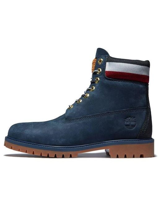 Timberland Blue 6 Inch Heritage Cupsole Boots for men