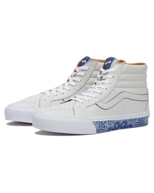 Vans Gray Sk8-Hi Reissue Lx 'Bandana True' for men