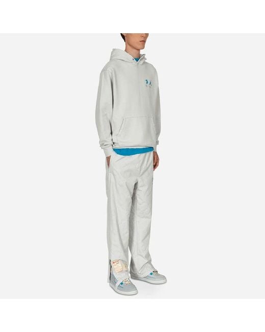 Nike Blue X Union Crossover Solid Color Alphabet Pattern Cartoon Printing Round Neck Short Sleeve Us Edition for men