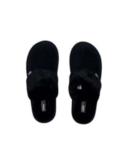PUMA Black (Wmns) Fluff Mule Bx Fur