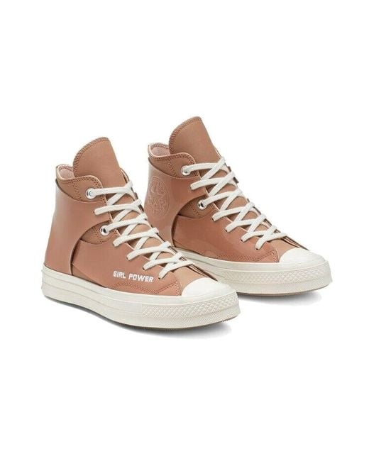 Converse Brown (Wmns) Feng Chen Wang X Chuck Taylor All Star 70S High 'Cafe Au Lait'