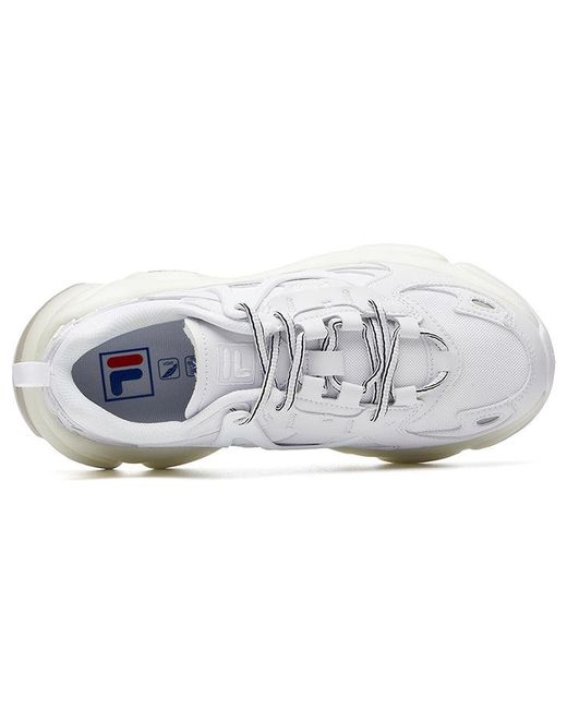 Fila White (Wmns) Fila Rjv Low Running Shoes Gs