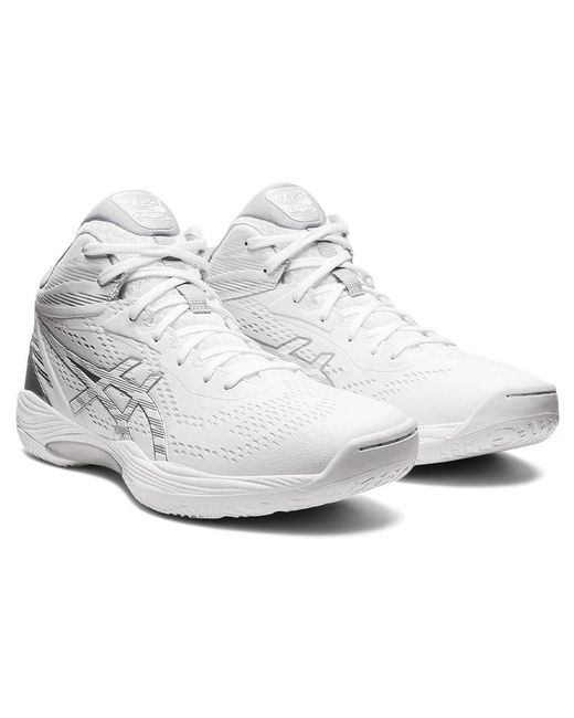 Asics White Gelhoop V14 Cozy Wear-Resistant for men