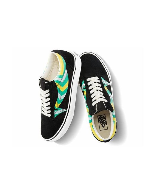Vans Black Old Skool/Multi-Color for men