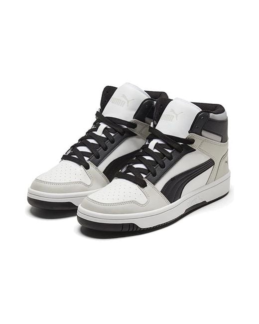 PUMA Black Rebound Layup/ Mid for men