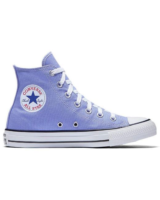Converse Blue Chuck Taylor All Star Hi Plimsolls for men