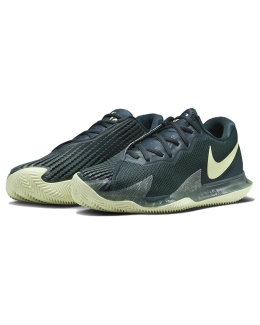 Nike Blue Court Air Zoom Vapor Cage 4 Rafa Clay 'Deep Jungle Lime Ice' for men