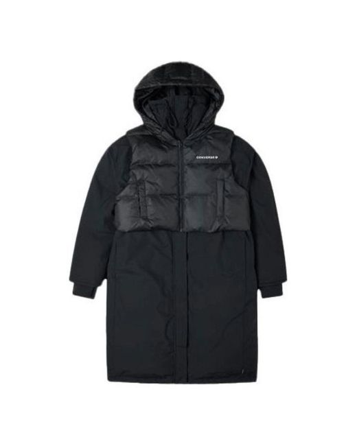 Converse Blue (Wmns) Convertible Long Down Jacket