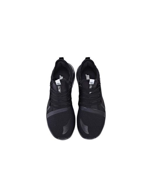 361 Degrees Black Running Shoes for men