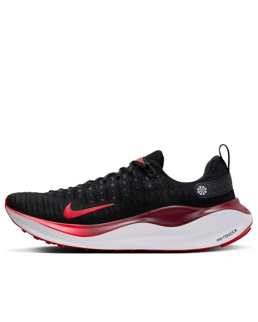 Nike Red Reactx Infinity Run 4 Fire' for men