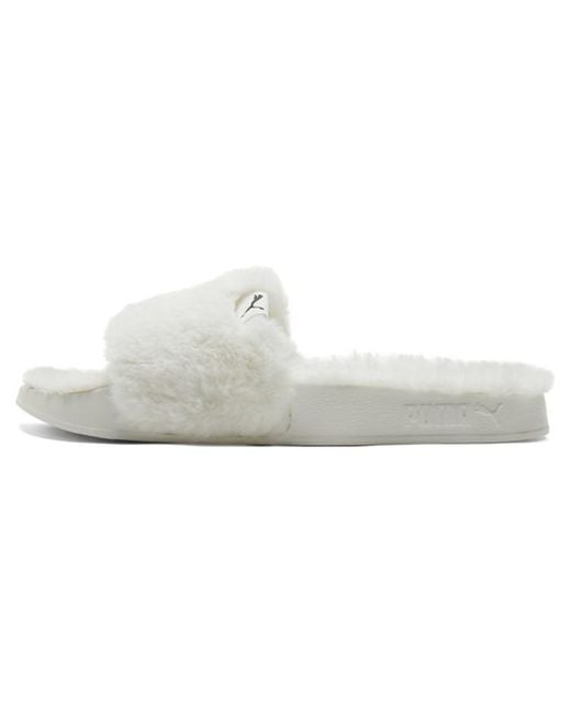 PUMA White (Wmns) Leadcat 20 Ylm Sports Slippers