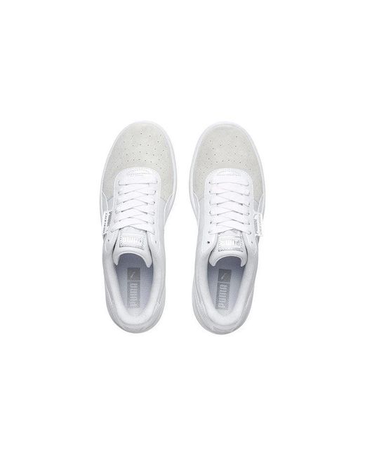 PUMA White (Wmns) California Monochrome Low-Top