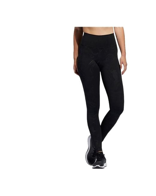 Adidas Black (Wmns) Believe This Glam On Long Tights