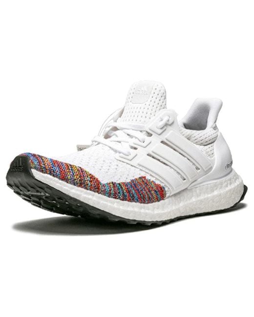 Adidas White Ultraboost 1.0 Retro Multi' for men