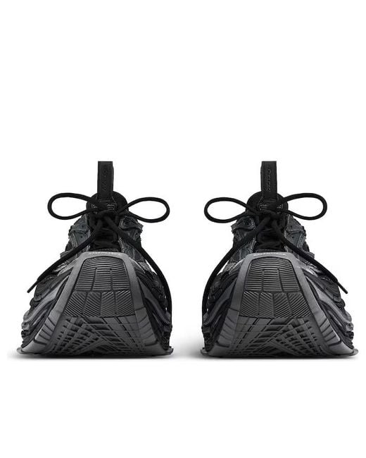 Balenciaga Black Platform Reduced Sneaker 'Dark' for men