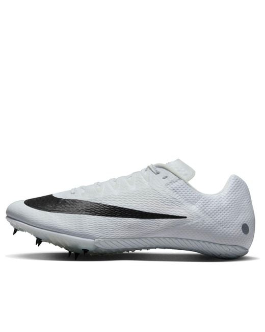 Nike White Air Zoom Rival Sprint Spikes for men