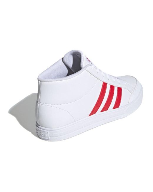 Adidas White Neo Vs Set Mid for men