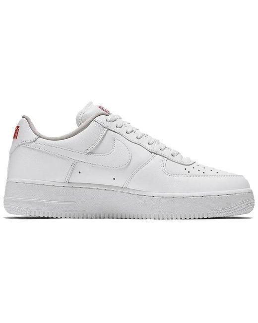 Nike White Air Force 1 Low Qs 'Nai-Ke for men