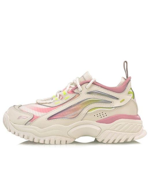 Li-ning Pink (Wmns) Aurora Windwalker X Gilr Bad Five