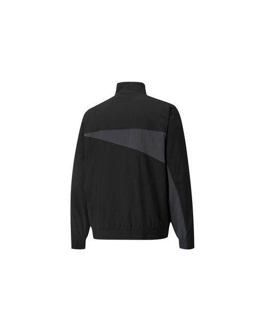 PUMA Black International Winterized Woven Jacket for men