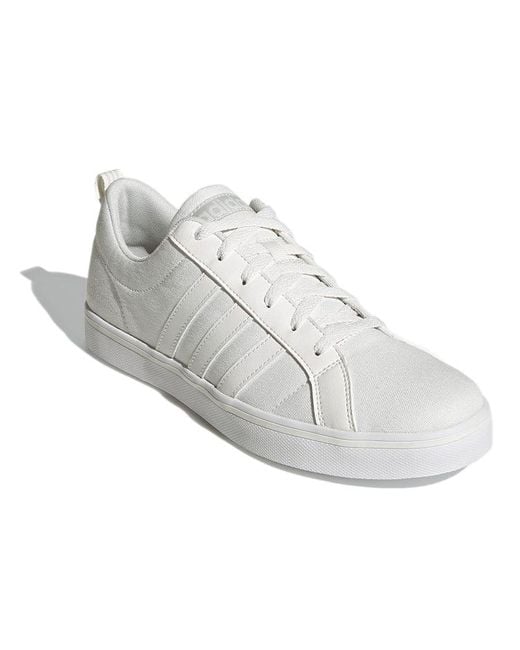 Adidas White Neo Vs Pace Classic Casual Low Tops Skateboarding Shoes for men