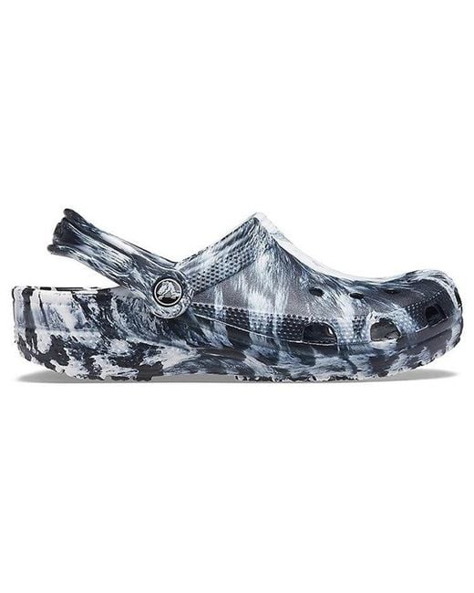 CROCSTM Blue Beach Marble Sandals