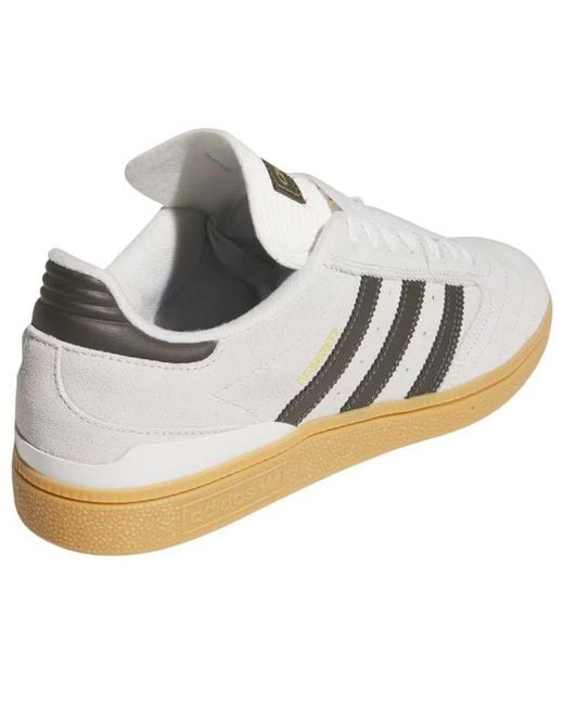Adidas White Busenitz Pro 'Crystal Gum' for men
