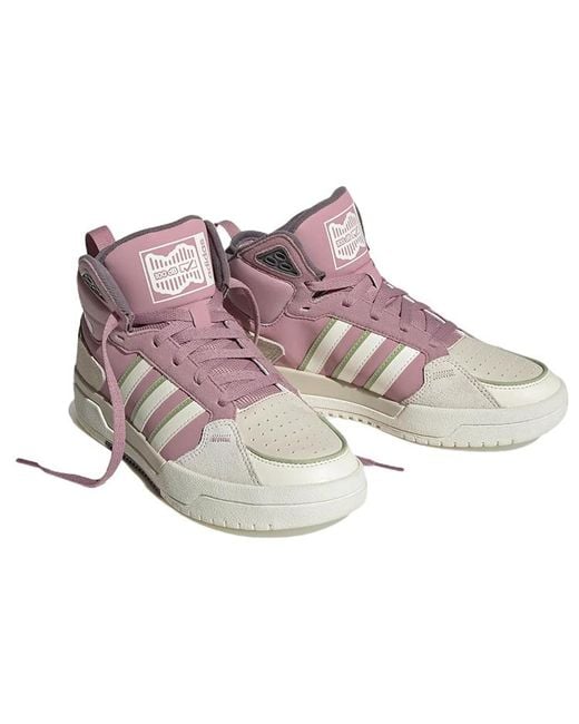 Adidas Purple (Wmns) Neo 100Db Mid Shoes