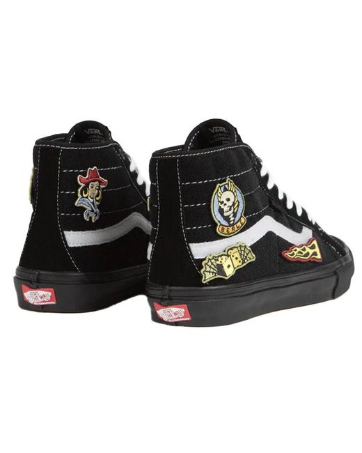 Vans Black Elijah Berle X Skate Sk8-Hi Decon for men