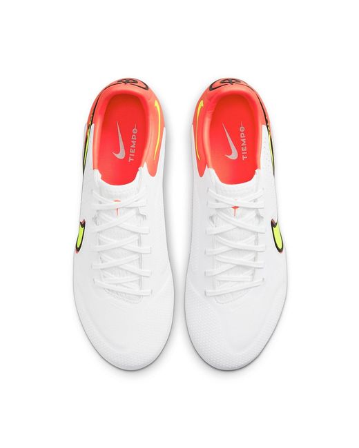 Nike White Tiempo Legend 9 Pro Hg for men