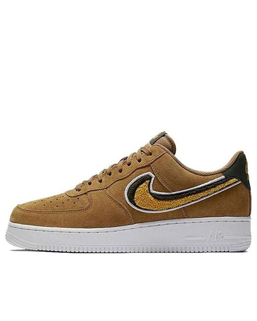 Nike Brown Air Force 1 '07 Lv8 'Muted Bronze' for men
