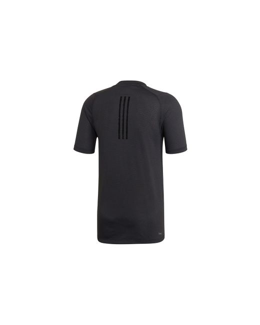 Adidas Black Fl_360 Z Ft Grd Running Sports Training Short Sleeve for men