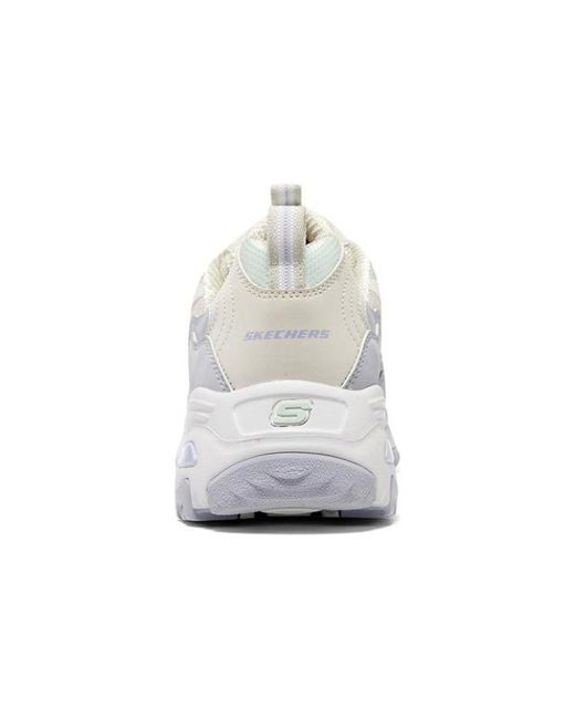 Skechers White (Wmns) D'Lites 1.0