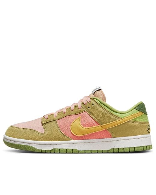 Nike Brown Dunk Low 'Sun Club for men