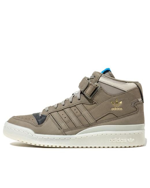 Adidas Brown Forum Mid 'Clay Sesame' for men
