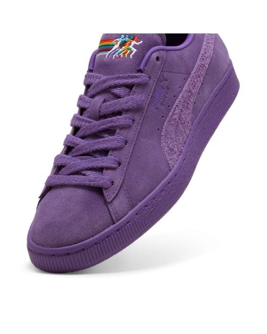 PUMA Purple Suede 'Love Marathon' for men