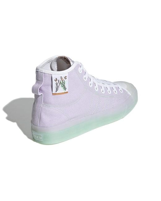 Adidas Blue Nizza Hi Rf 'Grape'