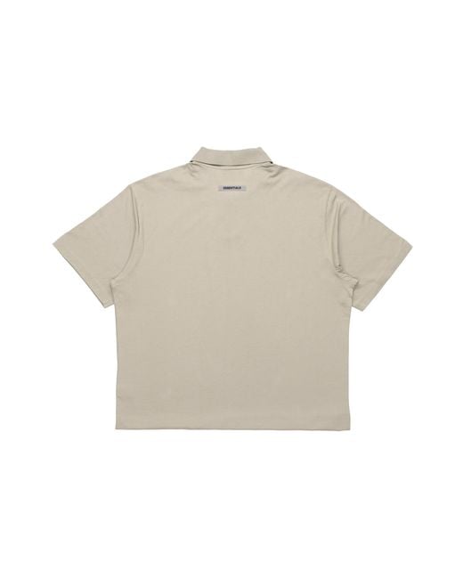 Fear Of God Natural Fw20 Logo Polo Shirt for men