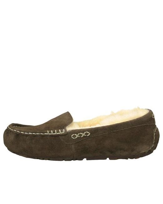 Ugg Brown (Wmns) Ansley Slippers