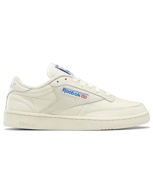 Reebok White Awake Ny X Club C 85 Snakeskin' for men