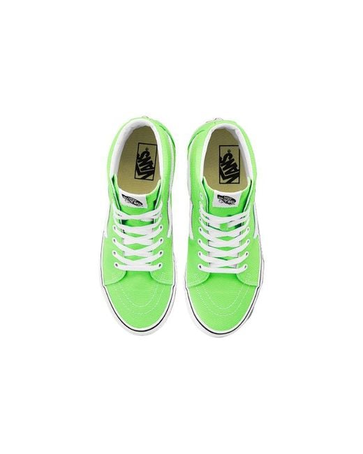 Vans Green Sk8-Hi 'Neon Gecko' for men
